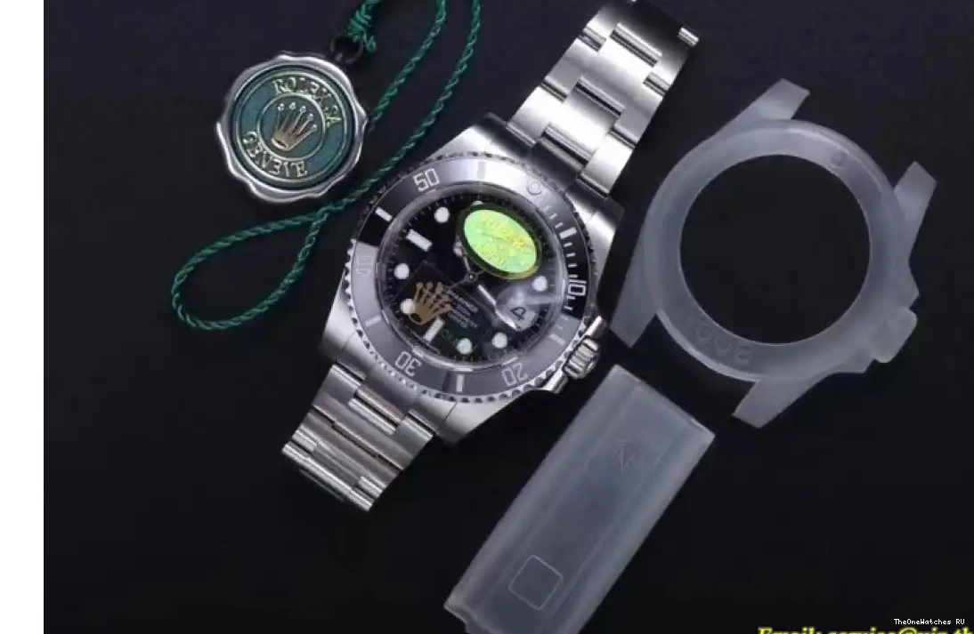 Submariner - 904L V11 SS SS SA3135 Noob 116610LN Black Rolex 0504